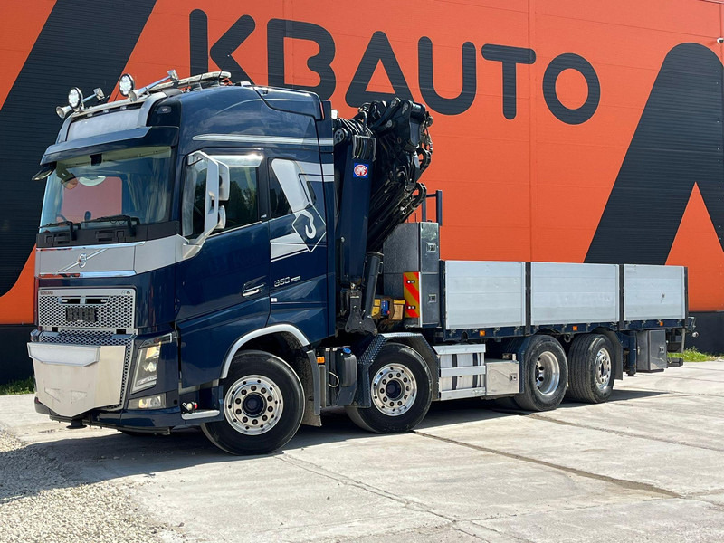Volvo FH 16 650 8x2*6 HMF 6020K-RC + JIB / PLATFORM L=6344 mm - 드롭사이드/ 플랫베드 트럭, 크레인 트럭 : 사진 2 Volvo FH 16 650 8x2*6 HMF 6020K-RC + JIB / PLATFORM L=6344 mm - 드롭사이드/ 플랫베드 트럭, 크레인 트럭 : 사진 2
