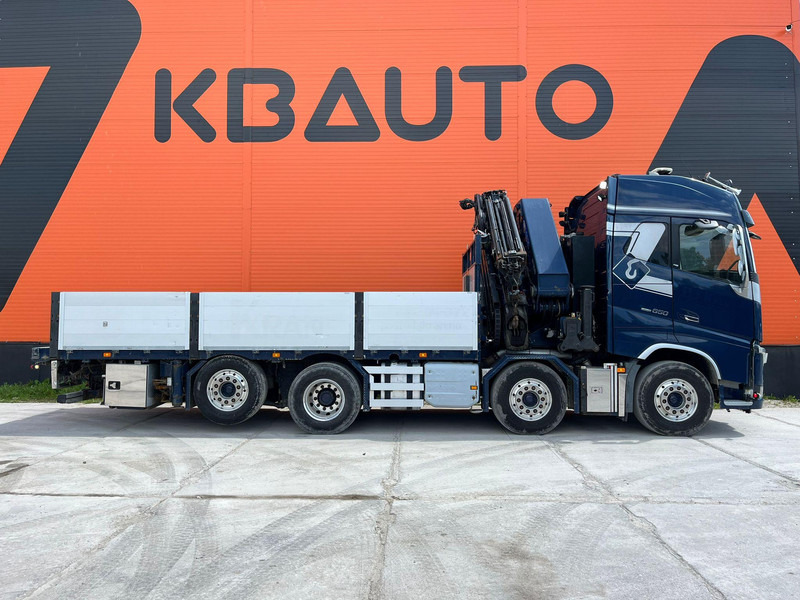 Volvo FH 16 650 8x2*6 HMF 6020K-RC + JIB / PLATFORM L=6344 mm - 드롭사이드/ 플랫베드 트럭, 크레인 트럭 : 사진 5 Volvo FH 16 650 8x2*6 HMF 6020K-RC + JIB / PLATFORM L=6344 mm - 드롭사이드/ 플랫베드 트럭, 크레인 트럭 : 사진 5