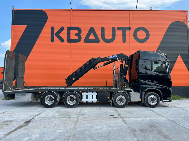 Volvo FH 16 750 8x4 HMF2620K-5 / WINCH / PLATFORM L=7100 mm - 자동 운반 장치 트럭 : 사진 5 Volvo FH 16 750 8x4 HMF2620K-5 / WINCH / PLATFORM L=7100 mm - 자동 운반 장치 트럭 : 사진 5