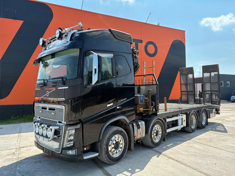 Volvo FH 16 750 8x4 HMF2620K-5 / WINCH / PLATFORM L=7100 mm - 자동 운반 장치 트럭 : 사진 2 Volvo FH 16 750 8x4 HMF2620K-5 / WINCH / PLATFORM L=7100 mm - 자동 운반 장치 트럭 : 사진 2
