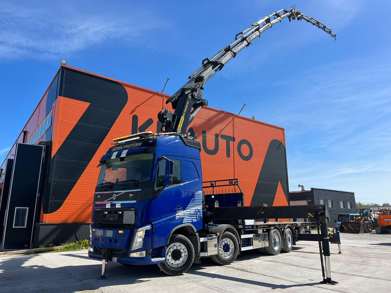 Volvo FH 460 8x2*6 PK78002 + JIB + WINCH / PLATFORM L=7190 mm - 드롭사이드/ 플랫베드 트럭, 크레인 트럭 : 사진 1 Volvo FH 460 8x2*6 PK78002 + JIB + WINCH / PLATFORM L=7190 mm - 드롭사이드/ 플랫베드 트럭, 크레인 트럭 : 사진 1