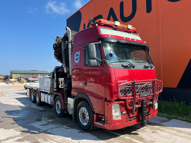 Volvo FH 480 8x4 HIAB 1055E-8 / WINCH / PLATFORM L=6928 mm - 드롭사이드/ 플랫베드 트럭, 크레인 트럭 : 사진 4 Volvo FH 480 8x4 HIAB 1055E-8 / WINCH / PLATFORM L=6928 mm - 드롭사이드/ 플랫베드 트럭, 크레인 트럭 : 사진 4