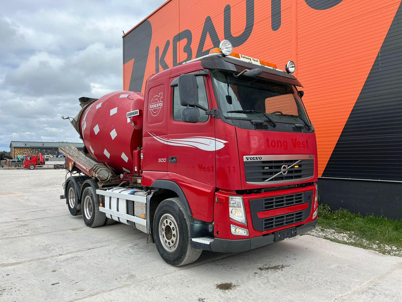 Volvo FH 500 6x2 LIEBHERR 7 m3 / CHUTE 9 m / RETARDER / BIG AXLE - 콘크리트 믹서 트럭 : 사진 2 Volvo FH 500 6x2 LIEBHERR 7 m3 / CHUTE 9 m / RETARDER / BIG AXLE - 콘크리트 믹서 트럭 : 사진 2