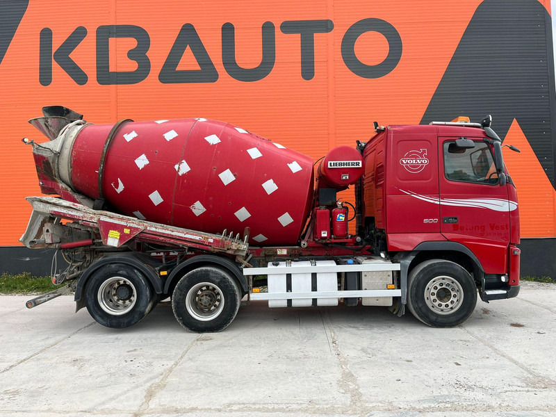 Volvo FH 500 6x2 LIEBHERR 7 m3 / CHUTE 9 m / RETARDER / BIG AXLE - 콘크리트 믹서 트럭 : 사진 3 Volvo FH 500 6x2 LIEBHERR 7 m3 / CHUTE 9 m / RETARDER / BIG AXLE - 콘크리트 믹서 트럭 : 사진 3