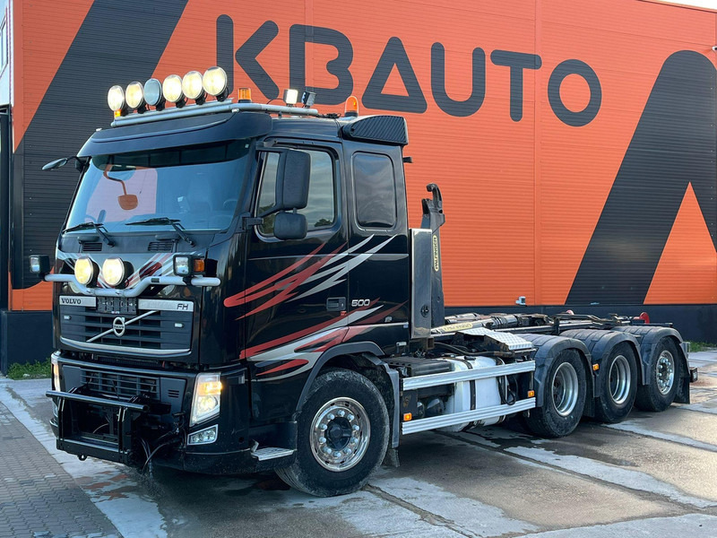 Volvo FH 500 8x4*4 PALFINGER / L=6640 mm / SNOWPLOW EQUIPMENT - 후크 리프트 트럭 : 사진 1 Volvo FH 500 8x4*4 PALFINGER / L=6640 mm / SNOWPLOW EQUIPMENT - 후크 리프트 트럭 : 사진 1