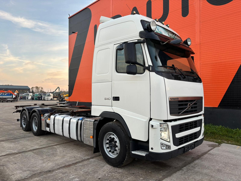 Volvo FH 540 6x2 LOW CHECKED MILEAGE ! / RETARDER / CHASSIS L=6975 mm - 캡 새시 트럭 : 사진 4 Volvo FH 540 6x2 LOW CHECKED MILEAGE ! / RETARDER / CHASSIS L=6975 mm - 캡 새시 트럭 : 사진 4