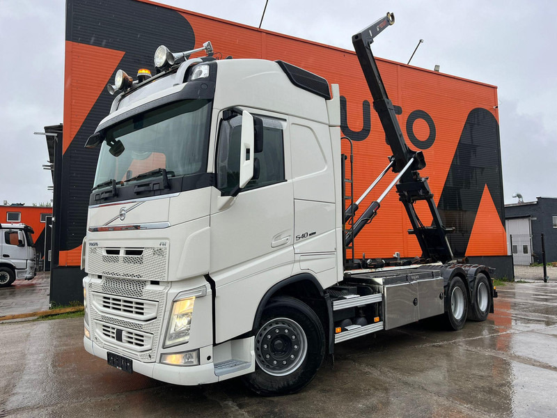Volvo FH 540 6x4 HIAB 21 ton / L=5600 mm / RETARDER / TANDEM AXLE LIFT - 후크 리프트 트럭 : 사진 2 Volvo FH 540 6x4 HIAB 21 ton / L=5600 mm / RETARDER / TANDEM AXLE LIFT - 후크 리프트 트럭 : 사진 2