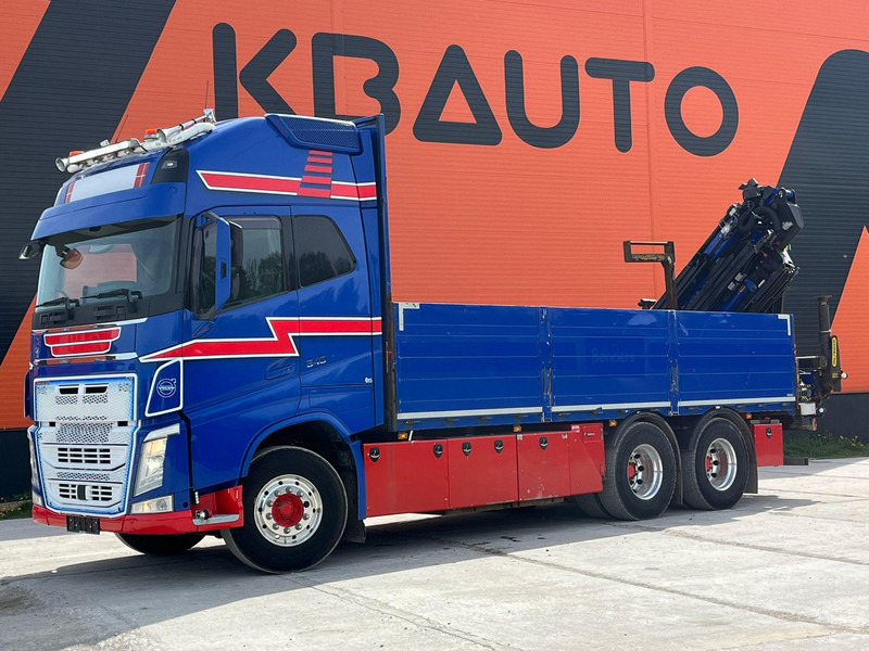 Volvo FH 540 6x4 PK26002 + JIB / PLATFORM L=6424 mm - 드롭사이드/ 플랫베드 트럭, 크레인 트럭 : 사진 2 Volvo FH 540 6x4 PK26002 + JIB / PLATFORM L=6424 mm - 드롭사이드/ 플랫베드 트럭, 크레인 트럭 : 사진 2