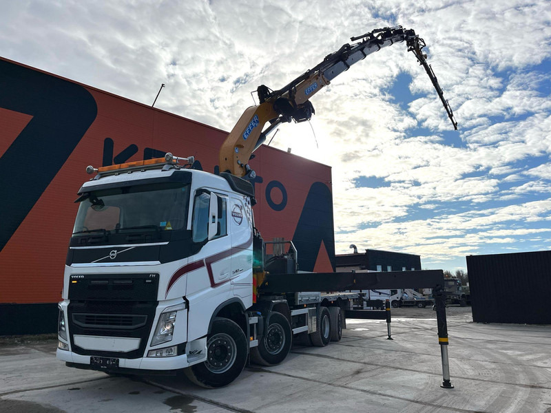Volvo FH 540 8x2*6 EFFER 685/6S + JIB + WINCH / PLATFORM 6072-7081 mm EXTENDABLE - 드롭사이드/ 플랫베드 트럭, 크레인 트럭 : 사진 1 Volvo FH 540 8x2*6 EFFER 685/6S + JIB + WINCH / PLATFORM 6072-7081 mm EXTENDABLE - 드롭사이드/ 플랫베드 트럭, 크레인 트럭 : 사진 1