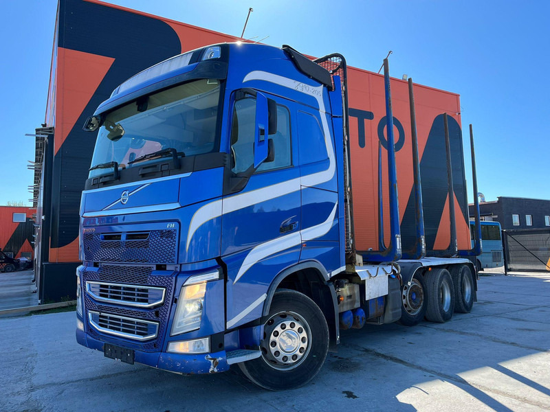 Volvo FH 540 8x4/4 - 목재 트럭, 크레인 트럭 : 사진 2 Volvo FH 540 8x4/4 - 목재 트럭, 크레인 트럭 : 사진 2