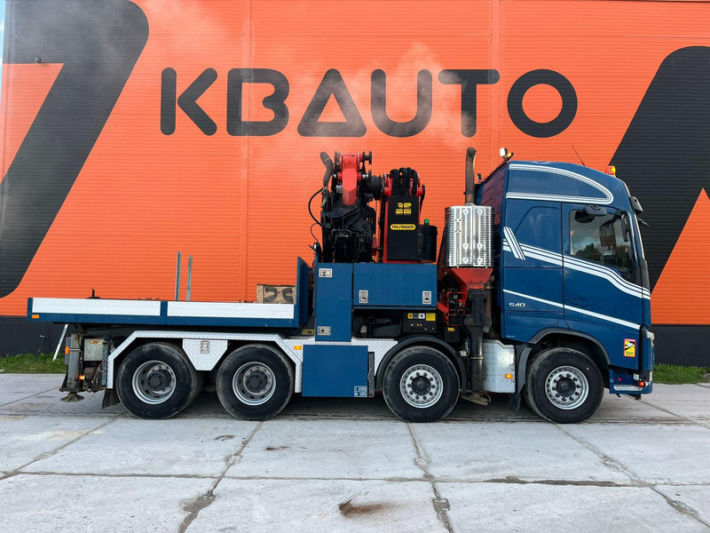 Volvo FH 540 8x4 PK110002 + JIB + WINCH / COMBI / PLATFORM L=3662 mm - 드롭사이드/ 플랫베드 트럭, 크레인 트럭 : 사진 5 Volvo FH 540 8x4 PK110002 + JIB + WINCH / COMBI / PLATFORM L=3662 mm - 드롭사이드/ 플랫베드 트럭, 크레인 트럭 : 사진 5
