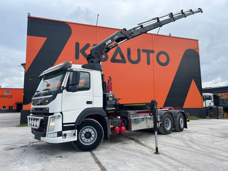 Volvo FM 330 6x2*4 HIAB 192E-5 / HIAB XR 18 ton / L=5100 mm - 후크 리프트 트럭, 크레인 트럭 : 사진 1 Volvo FM 330 6x2*4 HIAB 192E-5 / HIAB XR 18 ton / L=5100 mm - 후크 리프트 트럭, 크레인 트럭 : 사진 1