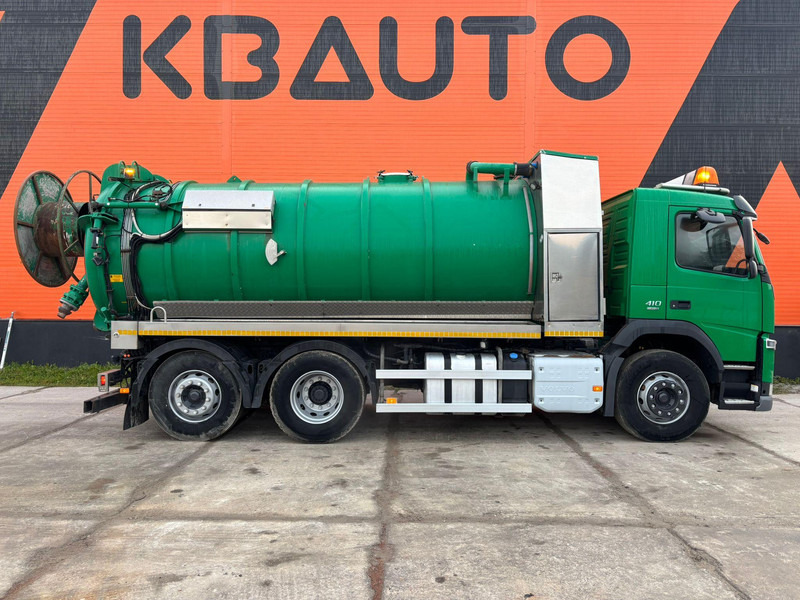 Volvo FM 410 6x2*4 EUR-MARK TANK 14000L / VACUUM Ingersoll Rand VTB.810H.MA / PRESSURE WASH - 진공 흡입 트럭 : 사진 5 Volvo FM 410 6x2*4 EUR-MARK TANK 14000L / VACUUM Ingersoll Rand VTB.810H.MA / PRESSURE WASH - 진공 흡입 트럭 : 사진 5