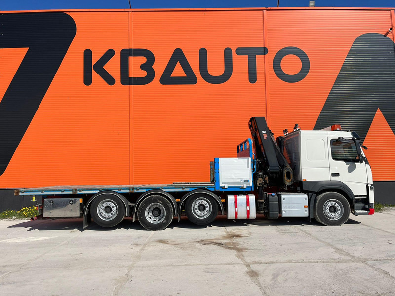 Volvo FM 460 8x2*6 HIAB 302E-6 / PLATFORM L=6721 mm - 드롭사이드/ 플랫베드 트럭, 크레인 트럭 : 사진 5 Volvo FM 460 8x2*6 HIAB 302E-6 / PLATFORM L=6721 mm - 드롭사이드/ 플랫베드 트럭, 크레인 트럭 : 사진 5