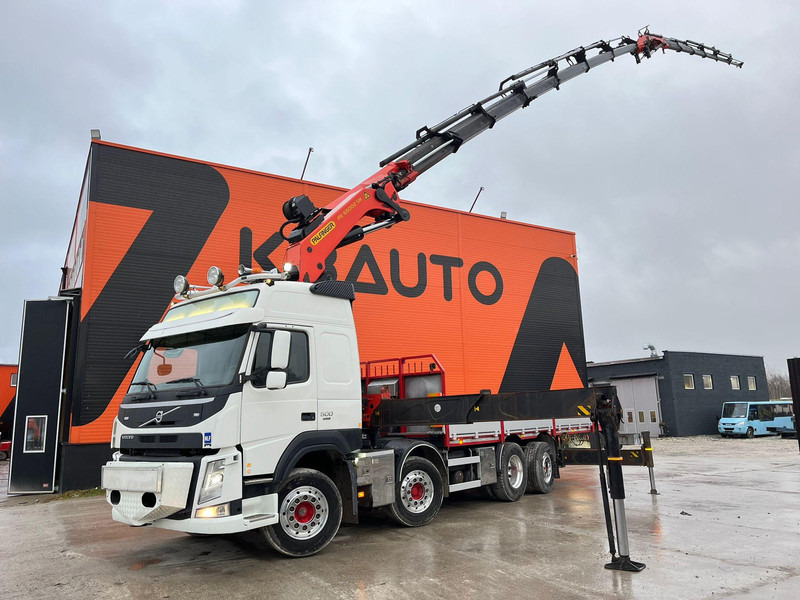 Volvo FM 500 8x2*6 COMBI / EXTENDABLE PLATFORM + TRACTOR / PK65002 + JIB + WINCH / PLATFORM L=6498 mm - 트랙터 유닛 : 사진 1 Volvo FM 500 8x2*6 COMBI / EXTENDABLE PLATFORM + TRACTOR / PK65002 + JIB + WINCH / PLATFORM L=6498 mm - 트랙터 유닛 : 사진 1