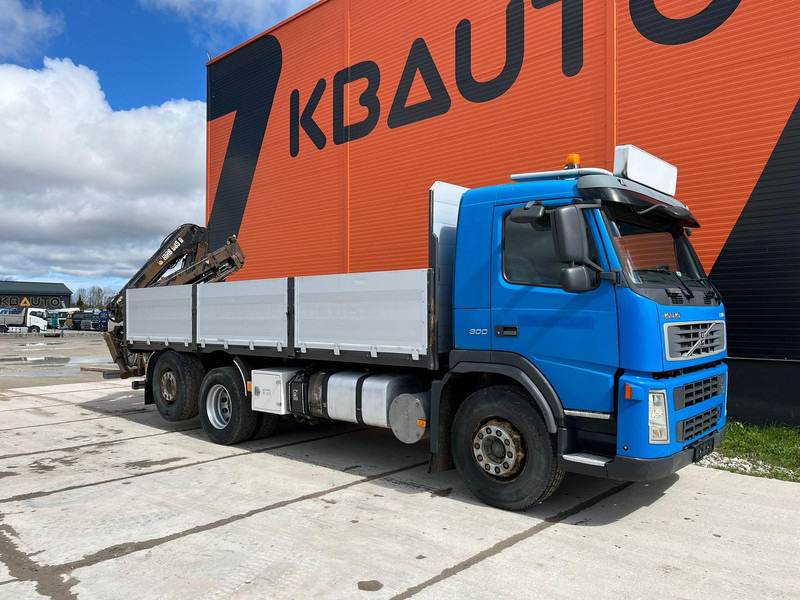 Volvo FM 9 300 6x2*4 HIAB 085D-3 / PLATFORM L=6320 mm - 드롭사이드/ 플랫베드 트럭, 크레인 트럭 : 사진 4 Volvo FM 9 300 6x2*4 HIAB 085D-3 / PLATFORM L=6320 mm - 드롭사이드/ 플랫베드 트럭, 크레인 트럭 : 사진 4