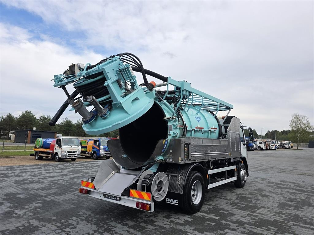 DAF WUKO JUROP KOMBI FOR SEWAGE CLEANING - 진공 흡입 트럭 : 사진 1 DAF WUKO JUROP KOMBI FOR SEWAGE CLEANING - 진공 흡입 트럭 : 사진 1