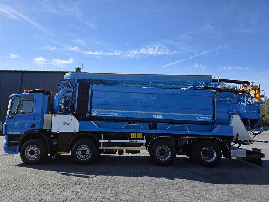 DAF WUKO KROLL 2 x URACA KOMBI FOR SEWER CLEANING  - 진공 흡입 트럭 : 사진 4 DAF WUKO KROLL 2 x URACA KOMBI FOR SEWER CLEANING  - 진공 흡입 트럭 : 사진 4
