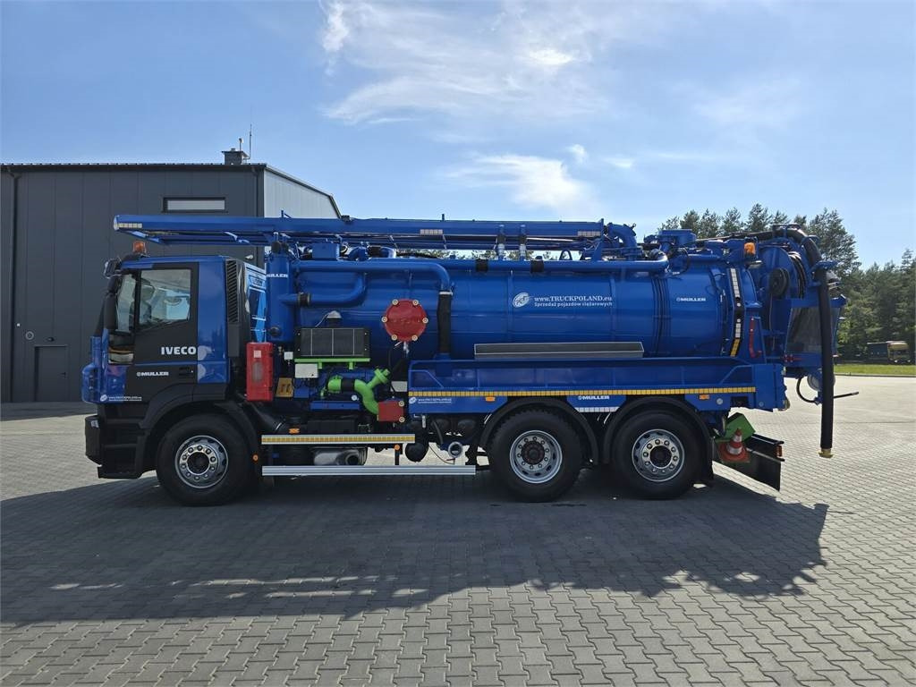 Iveco WUKO MULLER KOMBI FOR CHANNEL CLEANING - 진공 흡입 트럭 : 사진 4 Iveco WUKO MULLER KOMBI FOR CHANNEL CLEANING - 진공 흡입 트럭 : 사진 4