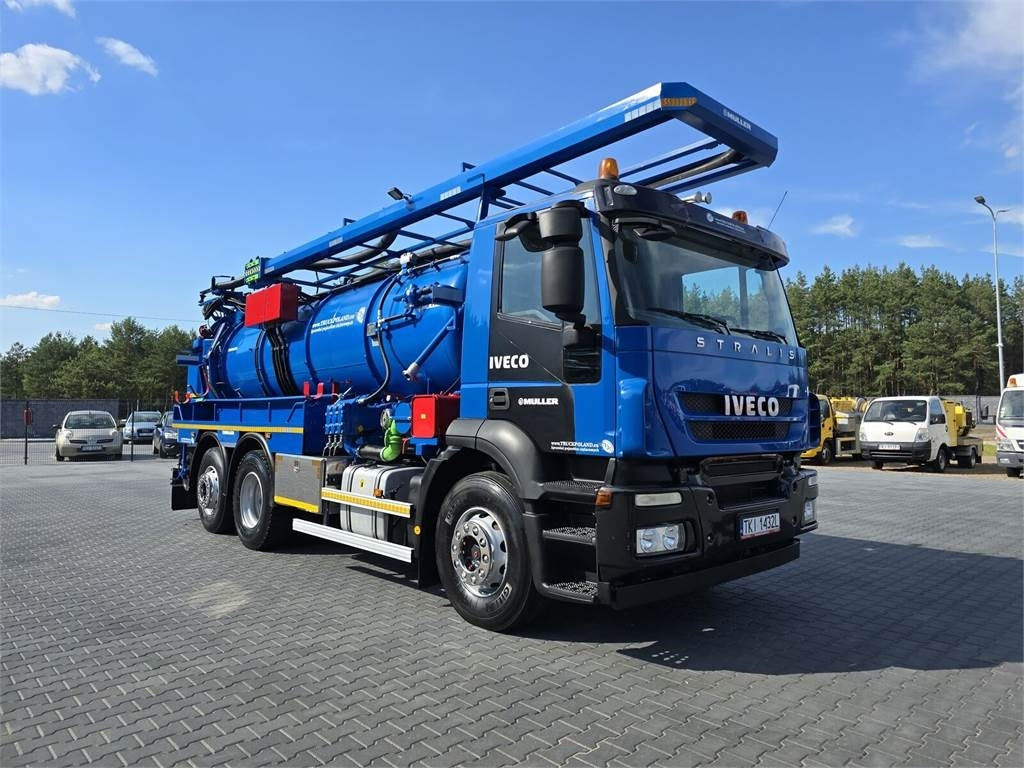 Iveco WUKO MULLER KOMBI FOR CHANNEL CLEANING  - 진공 흡입 트럭 : 사진 2 Iveco WUKO MULLER KOMBI FOR CHANNEL CLEANING  - 진공 흡입 트럭 : 사진 2