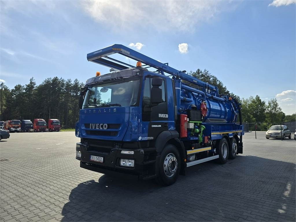 Iveco WUKO MULLER KOMBI FOR CHANNEL CLEANING - 진공 흡입 트럭 : 사진 3 Iveco WUKO MULLER KOMBI FOR CHANNEL CLEANING - 진공 흡입 트럭 : 사진 3
