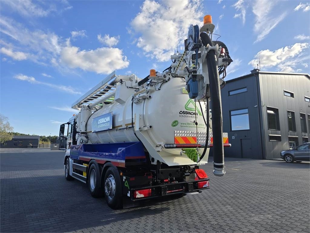 MAN ASSMANN ADR KOMBI FOR CLEANING CANALS WUKO - 진공 흡입 트럭 : 사진 5 MAN ASSMANN ADR KOMBI FOR CLEANING CANALS WUKO - 진공 흡입 트럭 : 사진 5