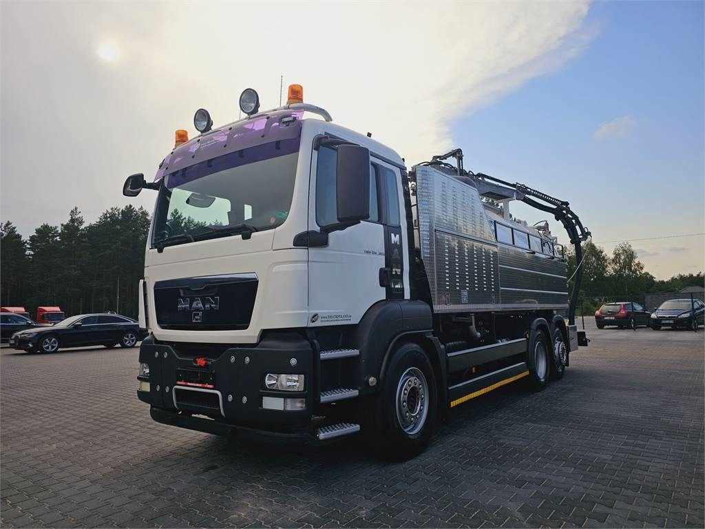 MAN JUROP VJC9 / 5 2010 WUKO for collecting liquid was - 진공 흡입 트럭 : 사진 3 MAN JUROP VJC9 / 5 2010 WUKO for collecting liquid was - 진공 흡입 트럭 : 사진 3