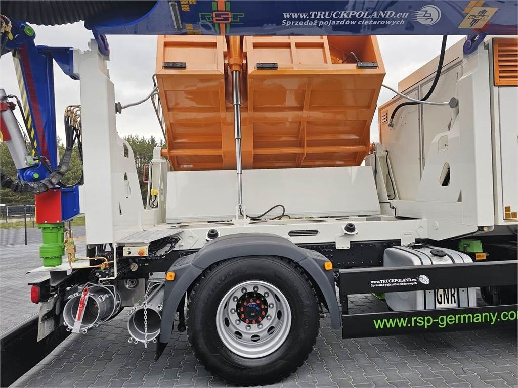 진공 흡입 트럭 MAN RSP ESE 18/4-KM Saugbagger vacuum cleaner excavato : 사진 37