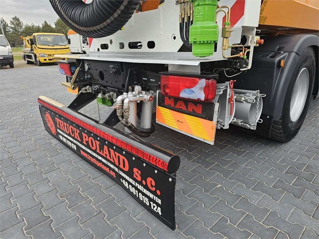 진공 흡입 트럭 MAN RSP ESE 18/4-KM Saugbagger vacuum cleaner excavato : 사진 18