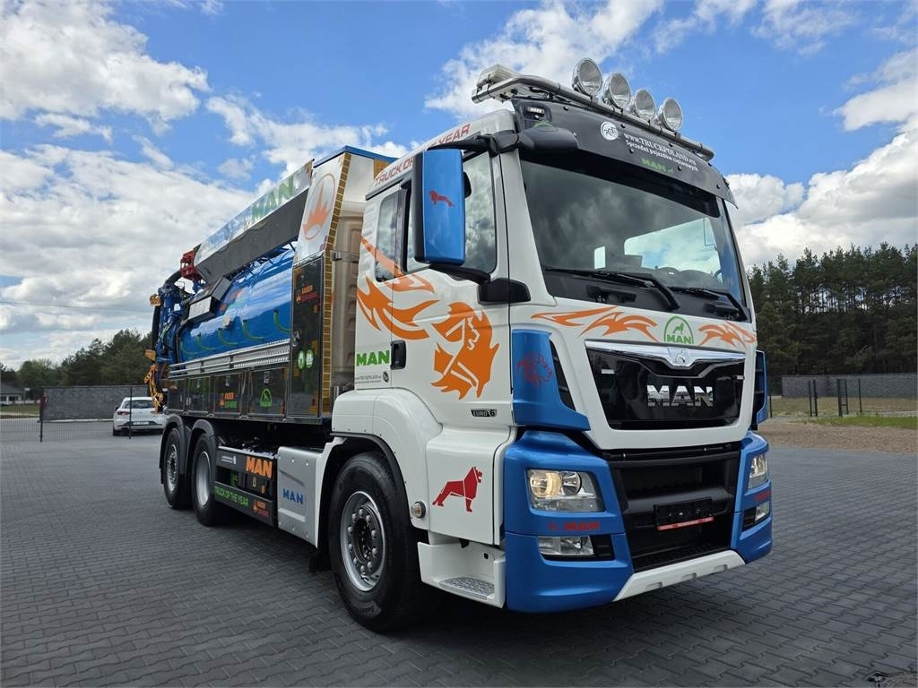 MAN WUKO KAISER EUR-MARK PKL 7.9 FOR CLEANING SEWAGE E - 진공 흡입 트럭 : 사진 2 MAN WUKO KAISER EUR-MARK PKL 7.9 FOR CLEANING SEWAGE E - 진공 흡입 트럭 : 사진 2