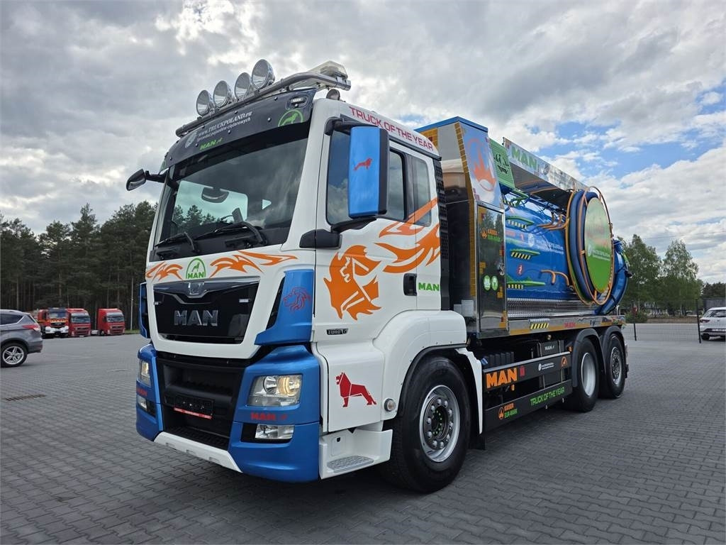 MAN WUKO KAISER EUR-MARK PKL 7.9 FOR CLEANING SEWAGE E - 진공 흡입 트럭 : 사진 3 MAN WUKO KAISER EUR-MARK PKL 7.9 FOR CLEANING SEWAGE E - 진공 흡입 트럭 : 사진 3