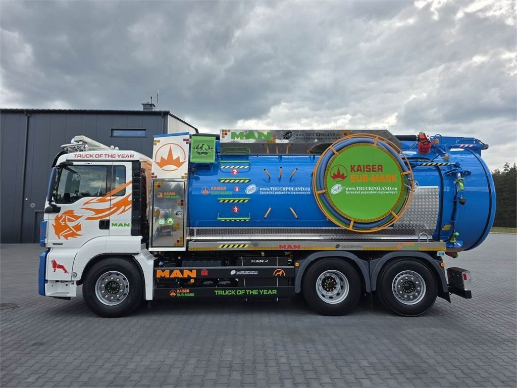 MAN WUKO KAISER EUR-MARK PKL 7.9 FOR CLEANING SEWAGE E - 진공 흡입 트럭 : 사진 4 MAN WUKO KAISER EUR-MARK PKL 7.9 FOR CLEANING SEWAGE E - 진공 흡입 트럭 : 사진 4