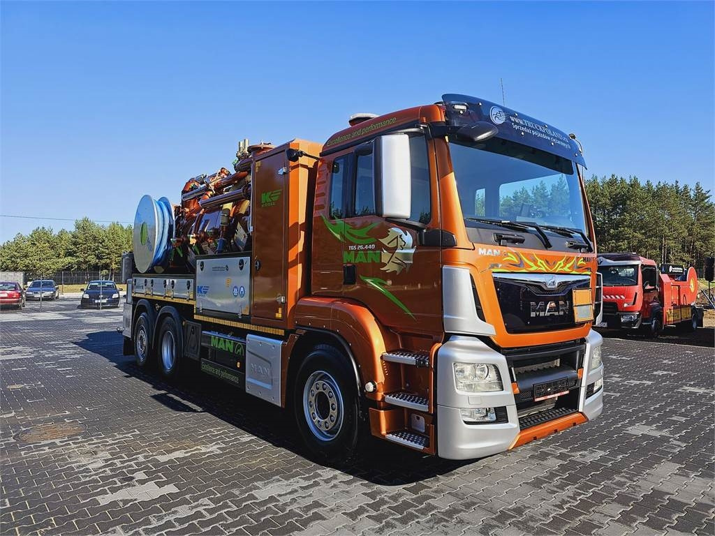 MAN WUKO KROLL ADR COMBI FOR SEWER CLEANING - 진공 흡입 트럭 : 사진 2 MAN WUKO KROLL ADR COMBI FOR SEWER CLEANING - 진공 흡입 트럭 : 사진 2