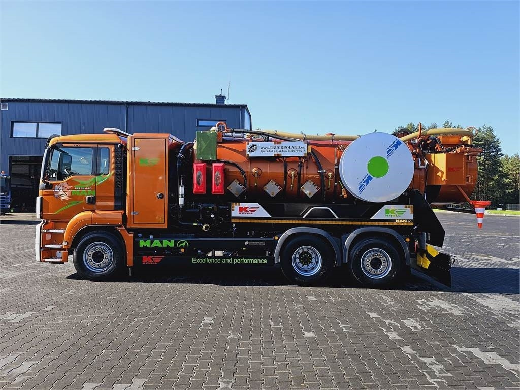 MAN WUKO KROLL ADR COMBI FOR SEWER CLEANING - 진공 흡입 트럭 : 사진 4 MAN WUKO KROLL ADR COMBI FOR SEWER CLEANING - 진공 흡입 트럭 : 사진 4