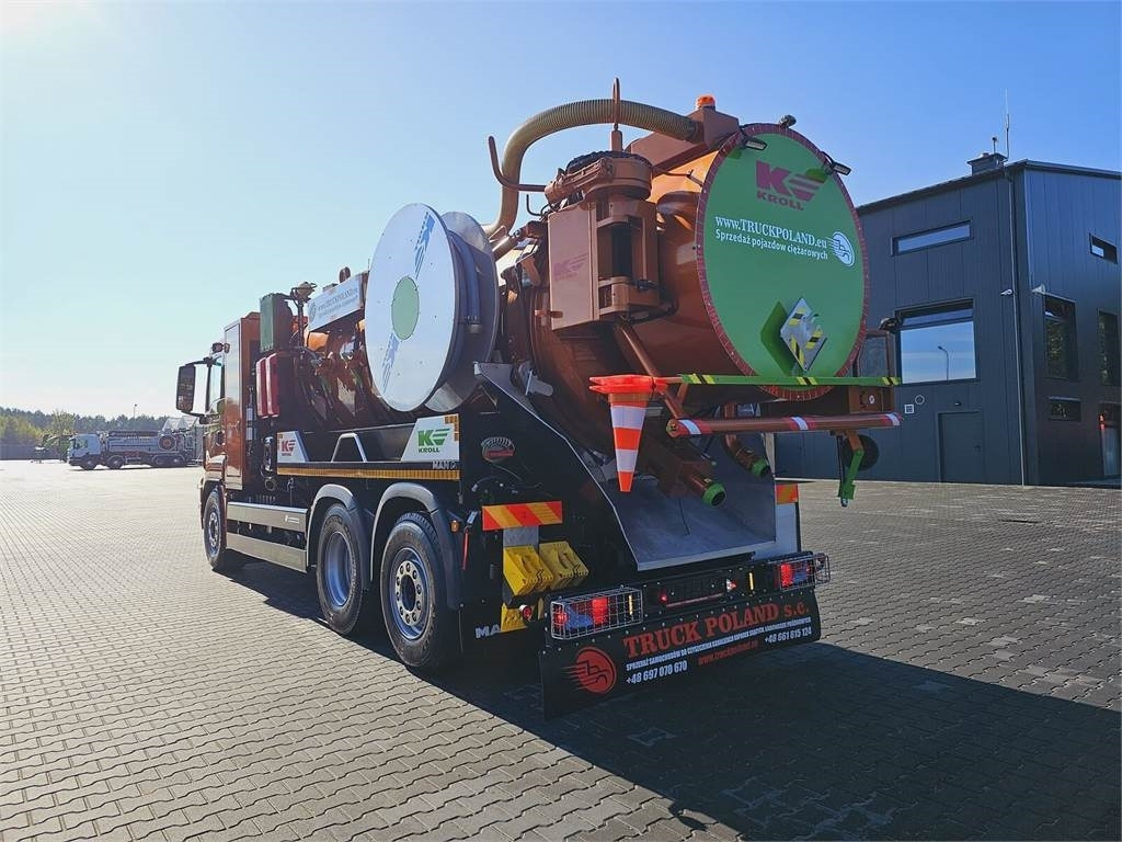 MAN WUKO KROLL ADR COMBI FOR SEWER CLEANING - 진공 흡입 트럭 : 사진 5 MAN WUKO KROLL ADR COMBI FOR SEWER CLEANING - 진공 흡입 트럭 : 사진 5
