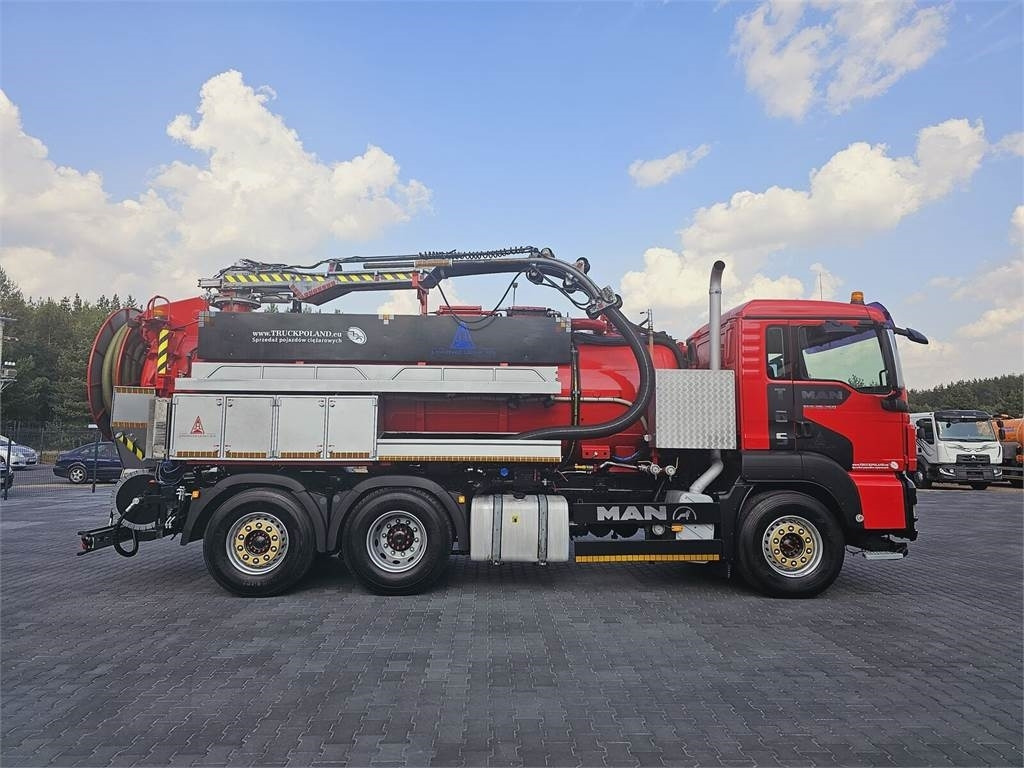 진공 흡입 트럭 MAN WUKO LARSEN for collecting liquid waste : 사진 7