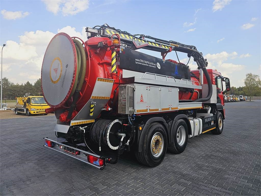 진공 흡입 트럭 MAN WUKO LARSEN : 사진 6