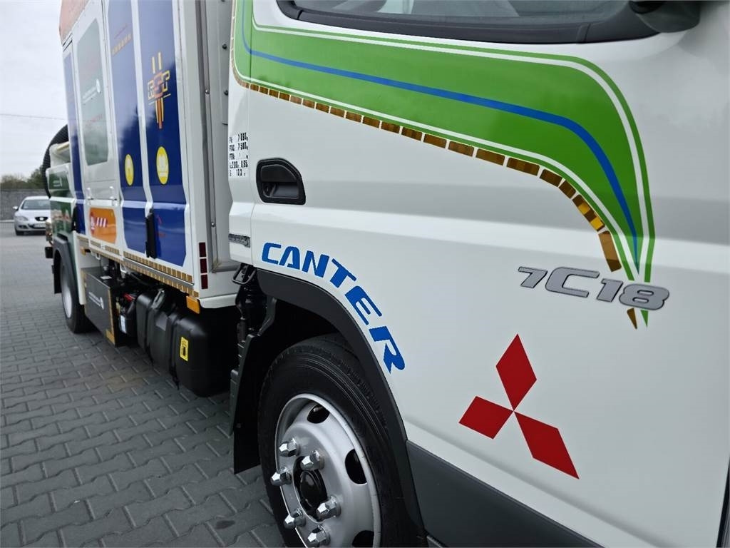 진공 흡입 트럭 Mitsubishi CANTER odkurzacz koparka ssąca Saugbagger CITY SAU : 사진 8