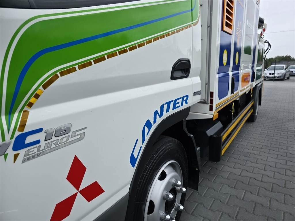 진공 흡입 트럭 Mitsubishi CANTER odkurzacz koparka ssąca Saugbagger CITY SAU : 사진 9