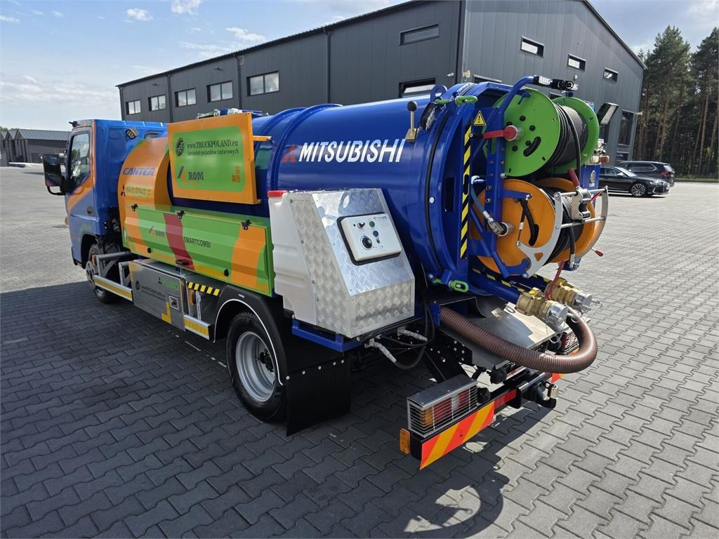 Mitsubishi ROM SMART COMBI WUKO HOT WATER FOR CLEANING SEWAGE - 진공 흡입 트럭 : 사진 5 Mitsubishi ROM SMART COMBI WUKO HOT WATER FOR CLEANING SEWAGE - 진공 흡입 트럭 : 사진 5