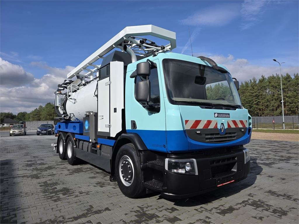 Renault 6x4 WUKO RIVARD RECYTLING for collecting liquid wa - 진공 흡입 트럭 : 사진 2 Renault 6x4 WUKO RIVARD RECYTLING for collecting liquid wa - 진공 흡입 트럭 : 사진 2