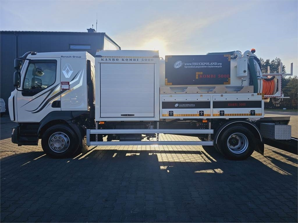 Renault GAMA KANRO KOMBI 5000 WUKO FOR CHANNEL CLEANING - 진공 흡입 트럭 : 사진 4 Renault GAMA KANRO KOMBI 5000 WUKO FOR CHANNEL CLEANING - 진공 흡입 트럭 : 사진 4