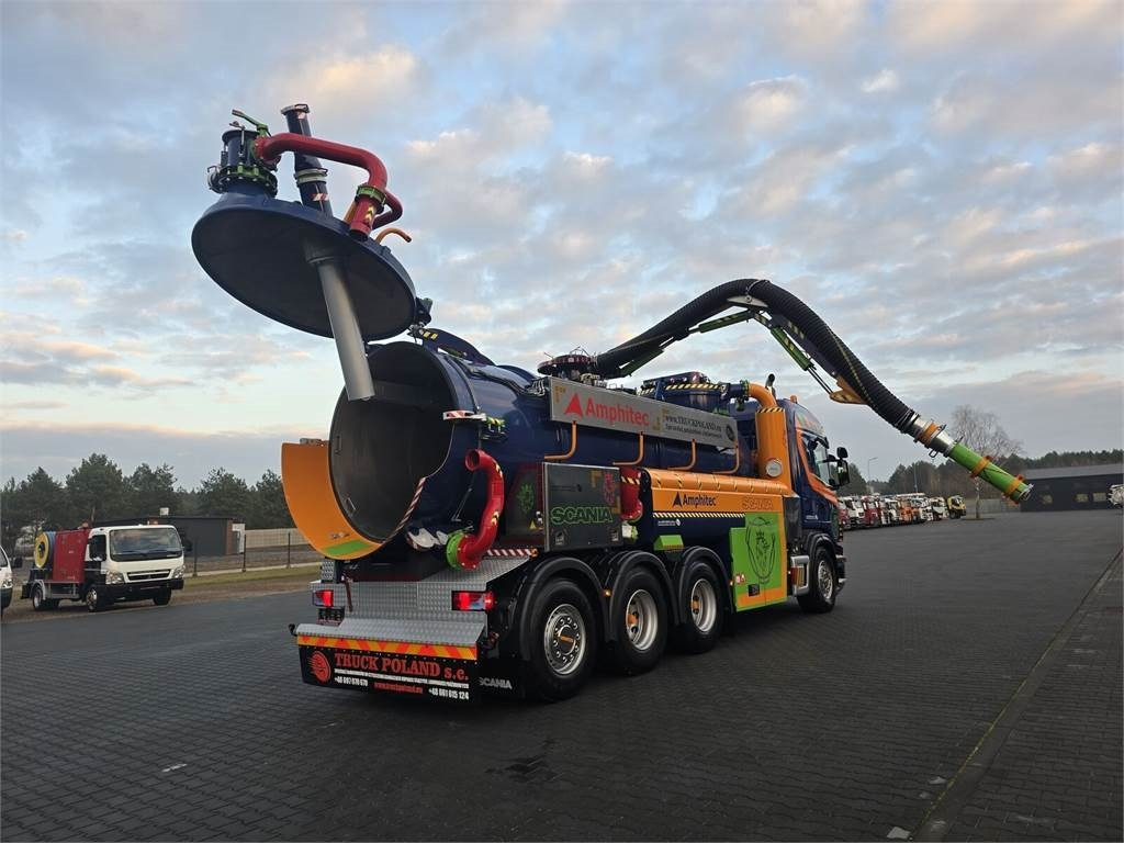 진공 흡입 트럭 Scania Amphitec VORTEX G2 ATEX suction and blowing vacuum : 사진 31