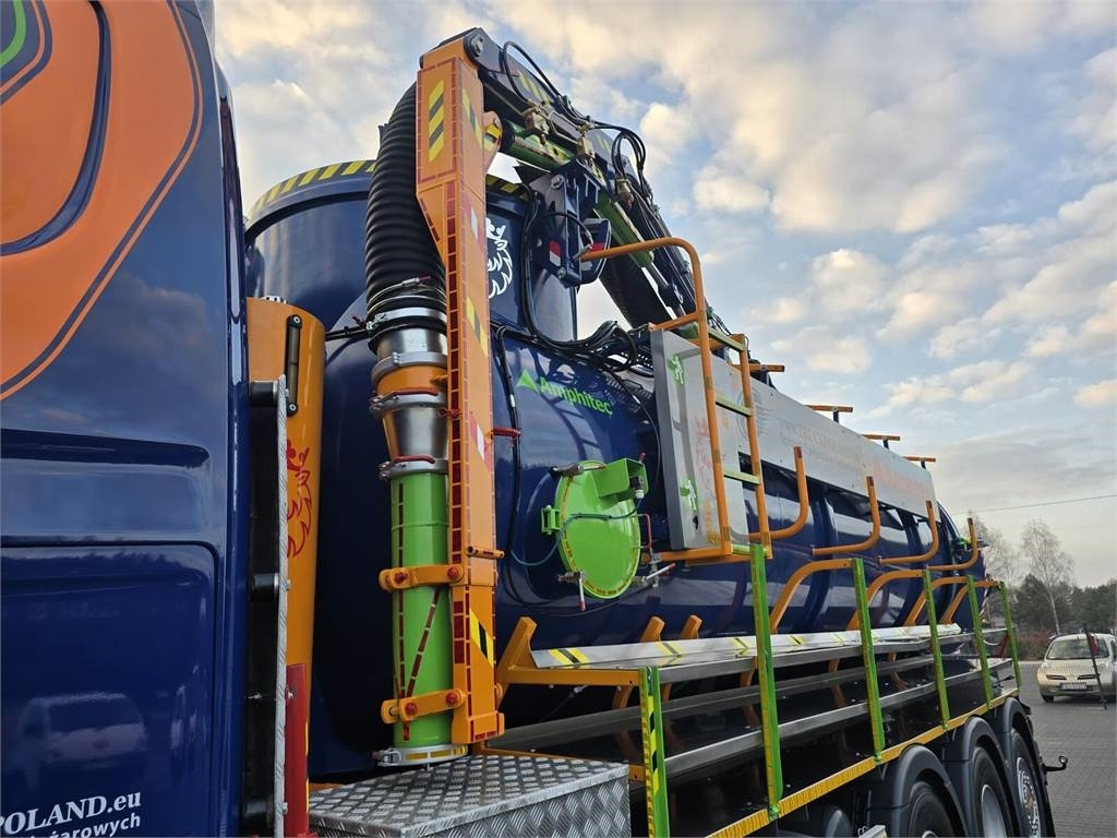 진공 흡입 트럭 Scania Amphitec VORTEX G2 ATEX suction and blowing vacuum : 사진 10