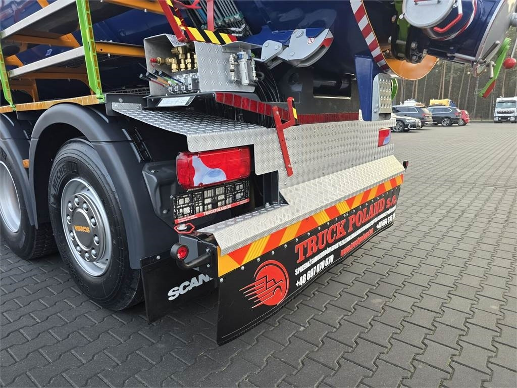 진공 흡입 트럭 Scania Amphitec VORTEX G2 ATEX suction and blowing vacuum : 사진 15