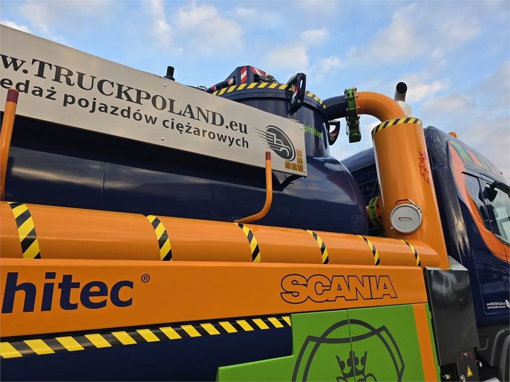 진공 흡입 트럭 Scania Amphitec VORTEX G2 ATEX suction and blowing vacuum : 사진 23
