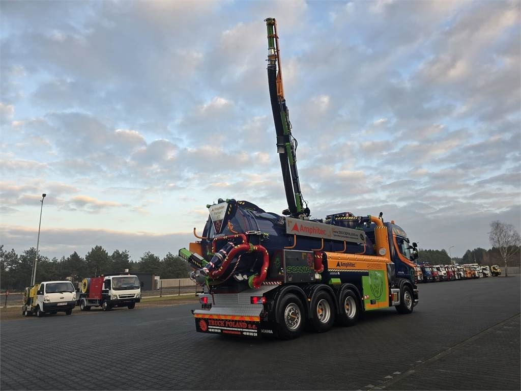 진공 흡입 트럭 Scania Amphitec VORTEX G2 ATEX suction and blowing vacuum : 사진 29