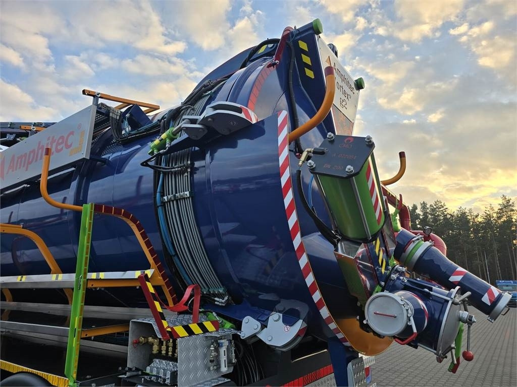 진공 흡입 트럭 Scania Amphitec VORTEX G2 ATEX suction and blowing vacuum : 사진 17