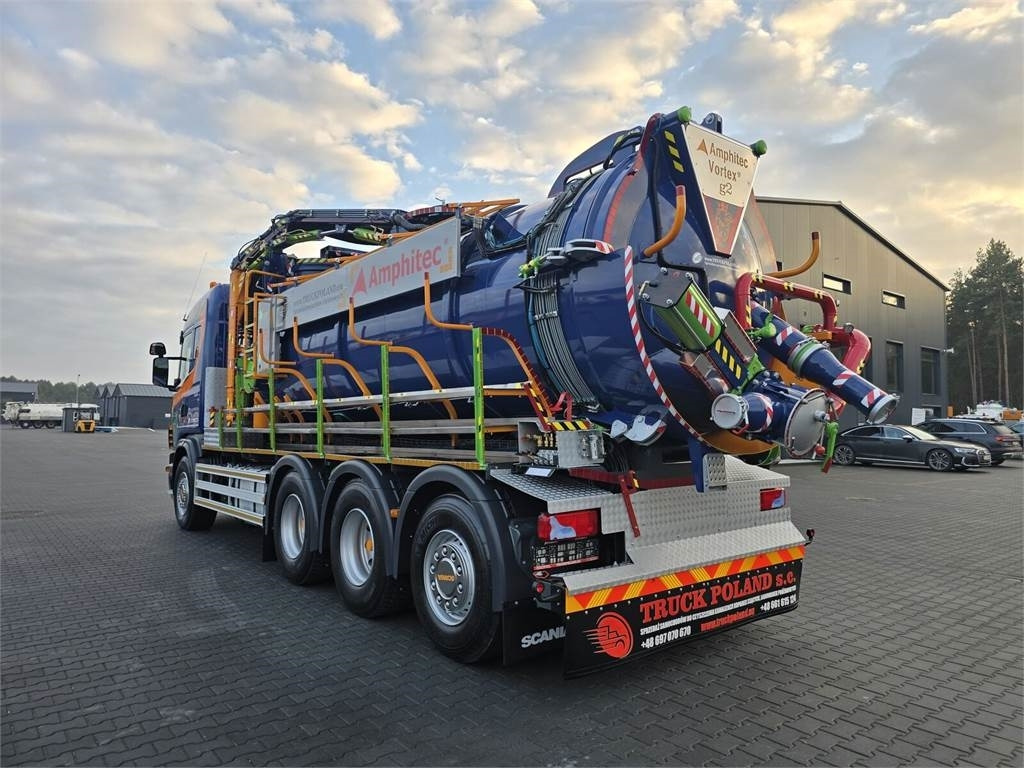 진공 흡입 트럭 Scania Amphitec VORTEX G2 ATEX suction and blowing vacuum : 사진 5