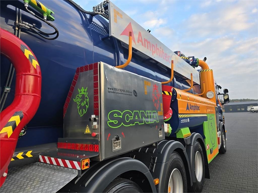 진공 흡입 트럭 Scania Amphitec VORTEX G2 ATEX suction and blowing vacuum : 사진 21